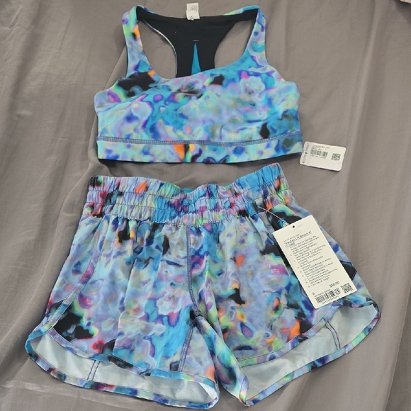 lululemon athletica Pants - NWT Lululemon Seawheeze 2021 Set Euphoria Multi Size 6
